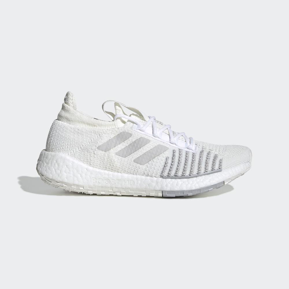 Adidasi Alergare Adidas Pulseboost HD Dama Romania - Albi/Gri FU7344